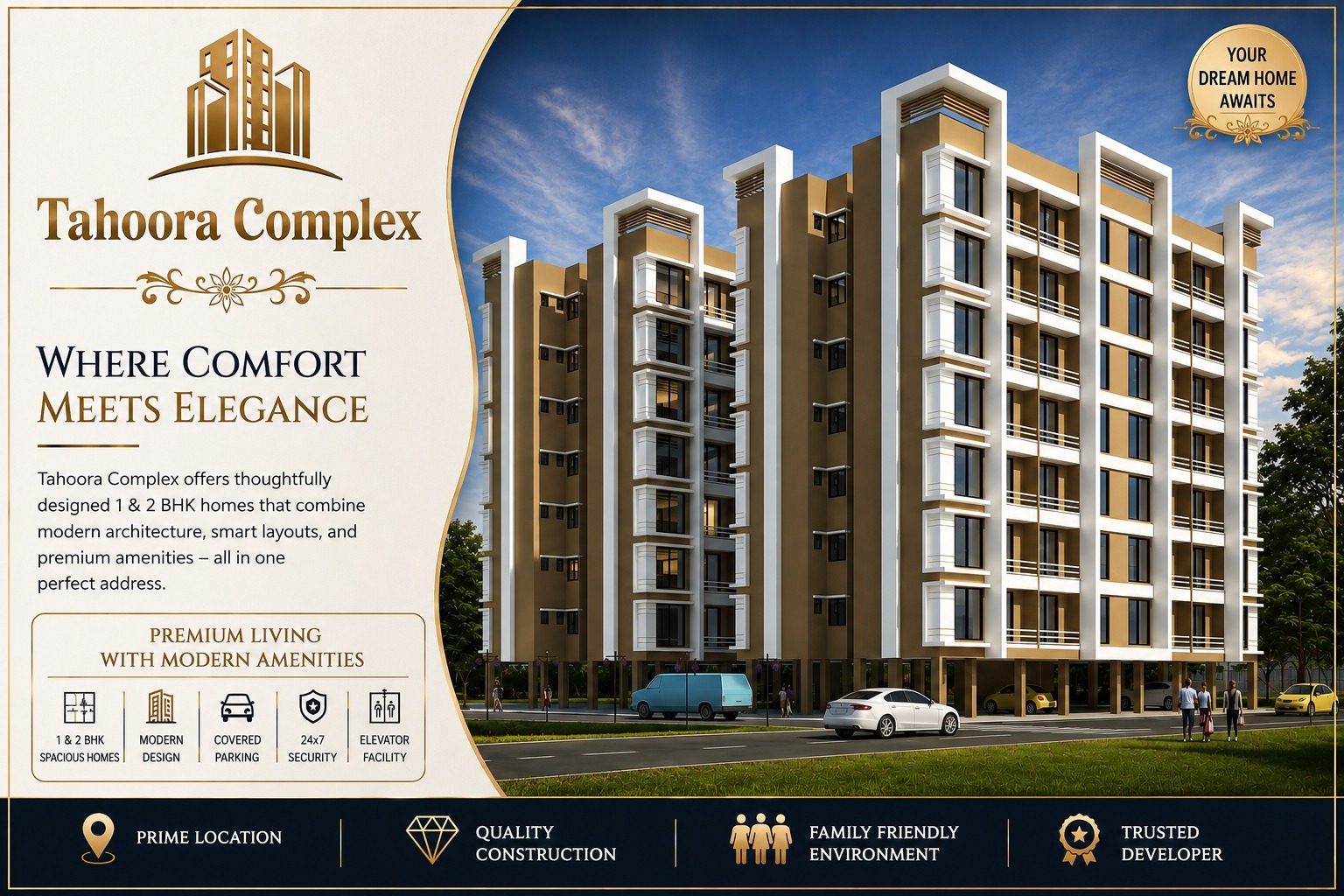 Tahoora Complex — Where Comfort Meets Elegance